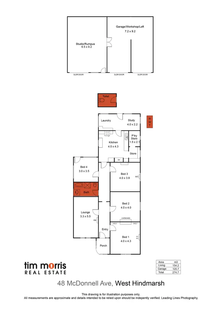 Floorplan of Homely house listing, 48 McDonnell Avenue, West Hindmarsh SA 5007