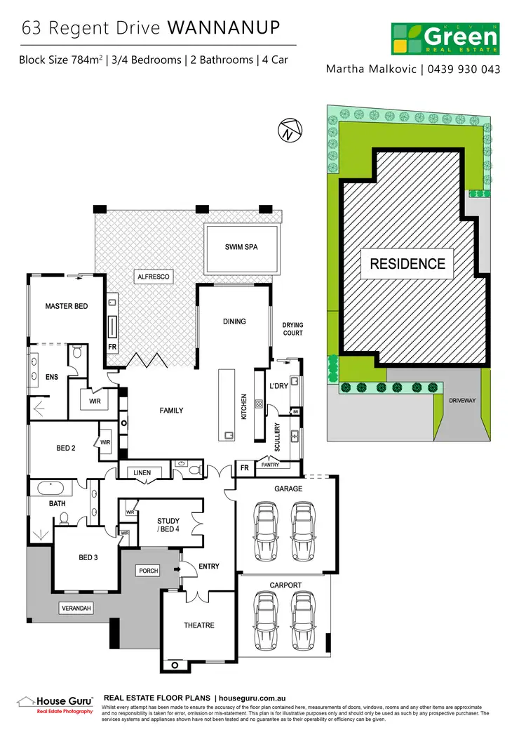 Floorplan of Homely house listing, 63 Regent Drive, Wannanup WA 6210