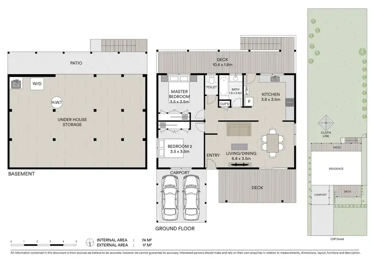 Floorplan of Homely house listing, 40 Cliff Street, Yeppoon QLD 4703