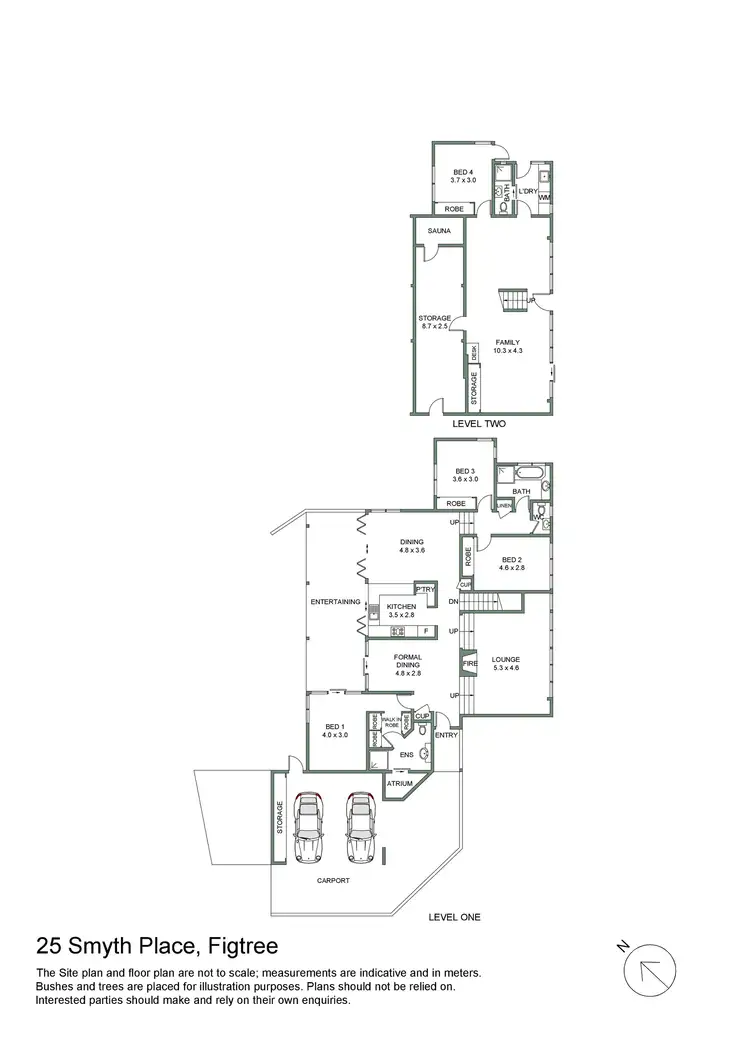 Floorplan of Homely house listing, 25 Smyth Place, Figtree NSW 2525