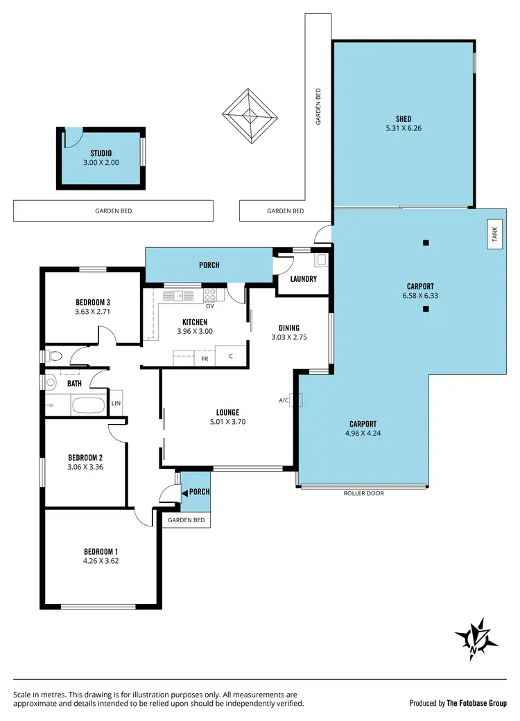 Floorplan of Homely house listing, 18 Stewart Avenue, Hackham SA 5163