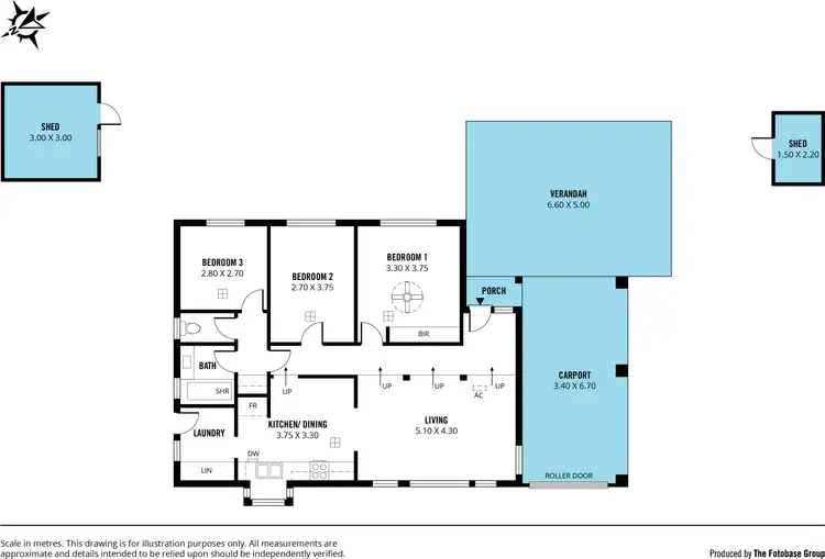Floorplan of Homely house listing, 4 Amaroo Road, Sheidow Park SA 5158
