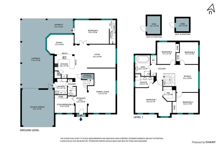 Floorplan of Homely house listing, 30 McCabe Drive, Epping VIC 3076