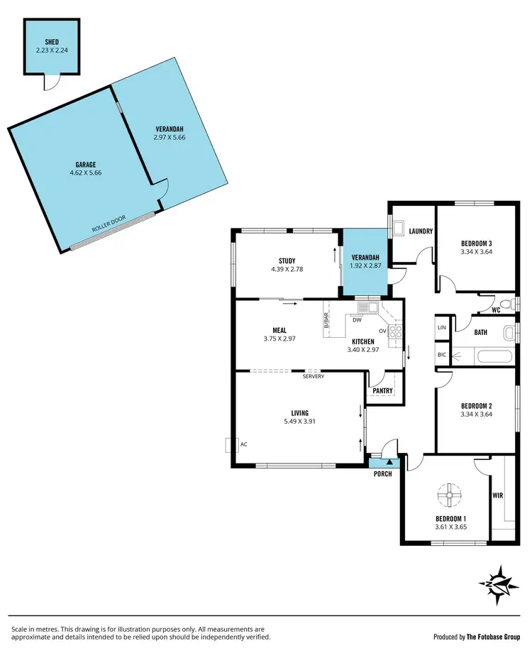 Floorplan of Homely house listing, 10 Tora Court, Park Holme SA 5043