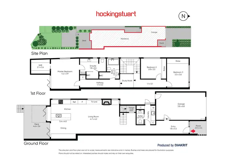 Floorplan of Homely townhouse listing, 7b Charlotte Street, Yarraville VIC 3013