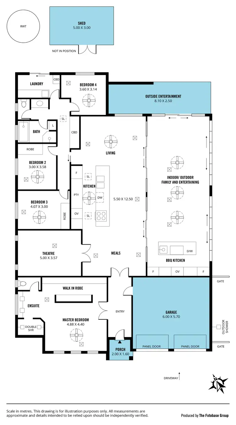 Floorplan of Homely house listing, 35 Lurline Boulevard, Sellicks Beach SA 5174