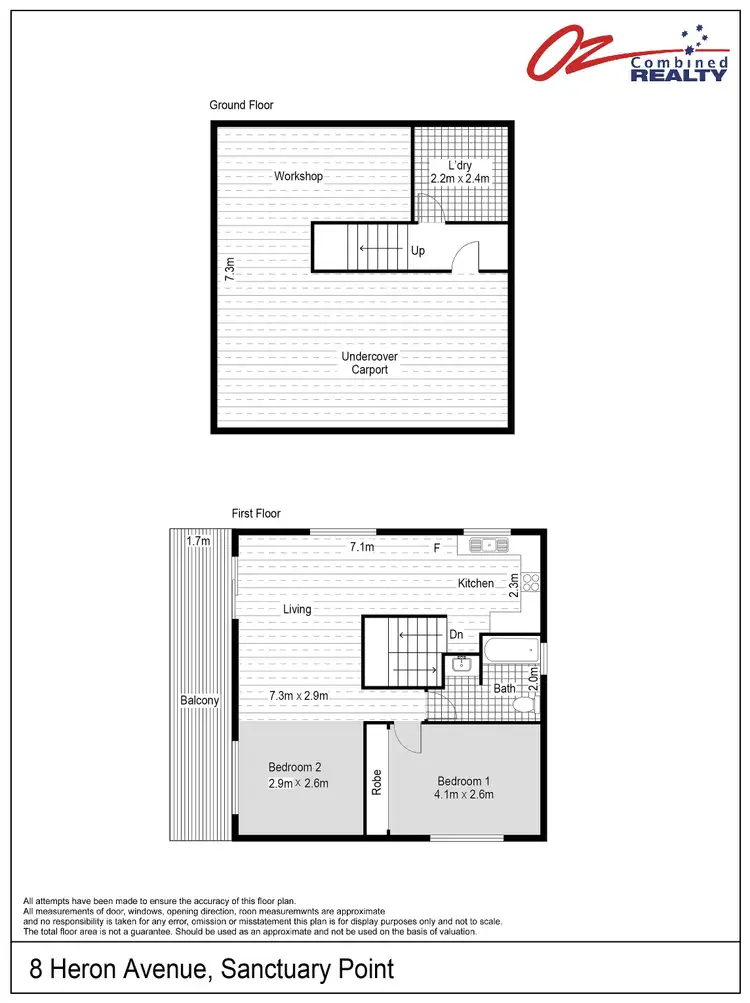 Floorplan of Homely house listing, 8 Heron Avenue, Sanctuary Point NSW 2540
