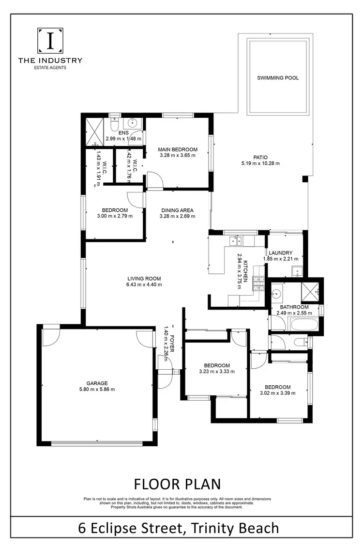 Floorplan of Homely house listing, 6 Eclipse Street, Trinity Beach QLD 4879