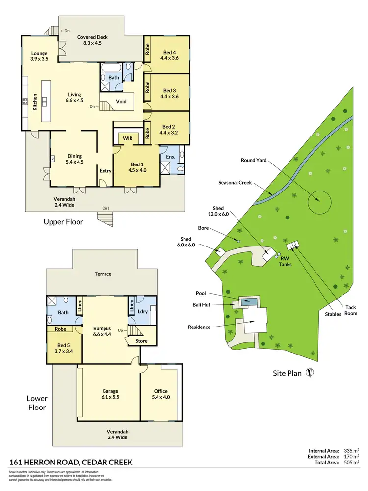 Floorplan of Homely house listing, 161 Herron Road, Cedar Creek QLD 4520