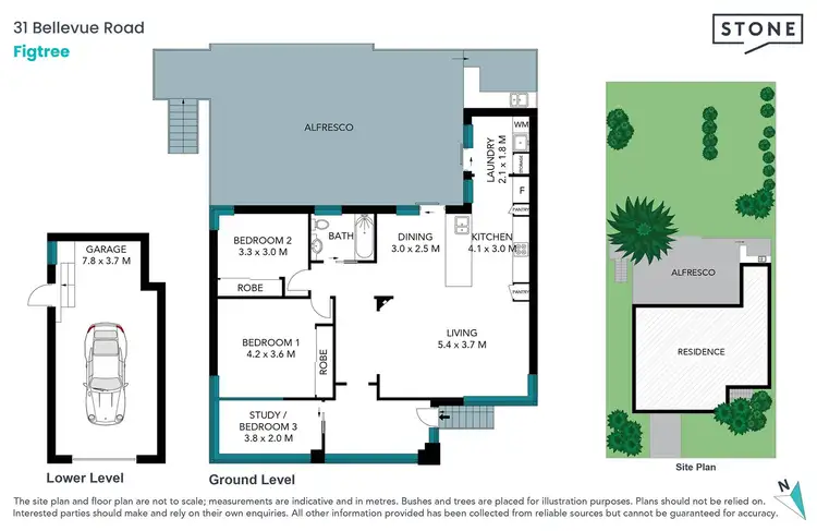Floorplan of Homely house listing, 31 Bellevue Road, Figtree NSW 2525