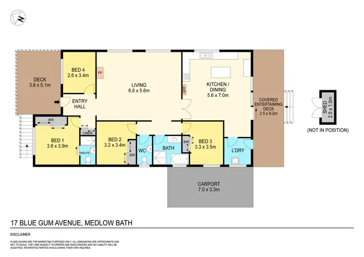 Floorplan of Homely house listing, 17 Blue Gum Avenue, Medlow Bath NSW 2780