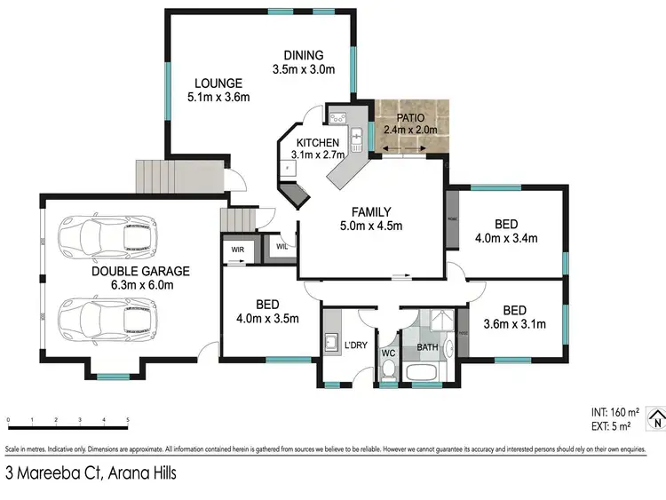 Floorplan of Homely house listing, 3 Mareeba Court, Arana Hills QLD 4054