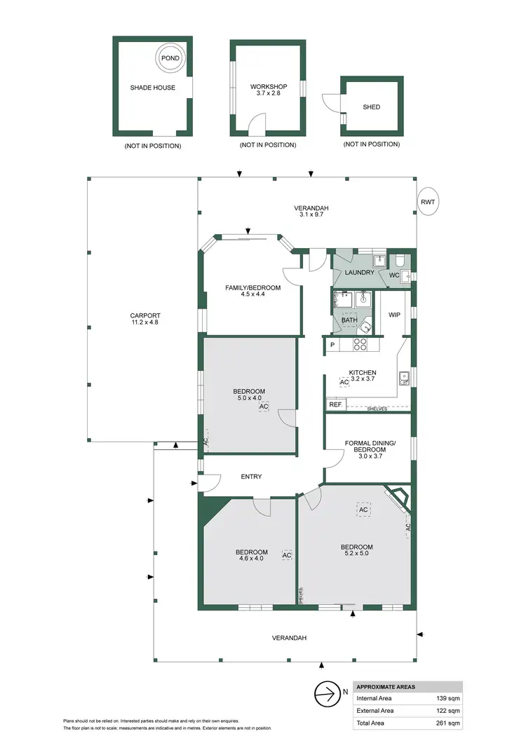 Floorplan of Homely house listing, 100 Fourth Avenue, Joslin SA 5070