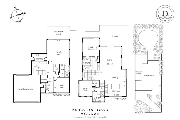 Floorplan of Homely house listing, 24 Cairn Road, Mccrae VIC 3938
