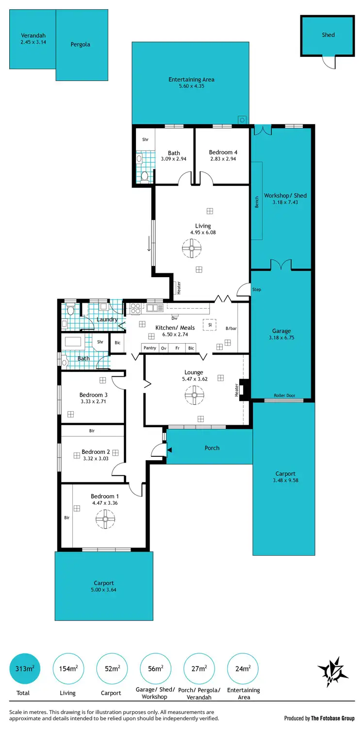 Floorplan of Homely house listing, 32a Dumbarton Avenue, Edwardstown SA 5039