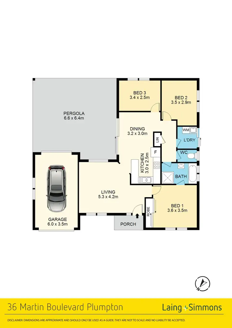 Floorplan of Homely house listing, 36 Martin Boulevard, Plumpton NSW 2761