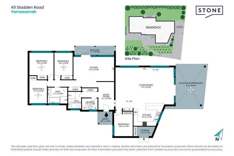 Floorplan of Homely house listing, 49 Sladden Road, Yarrawarrah NSW 2233