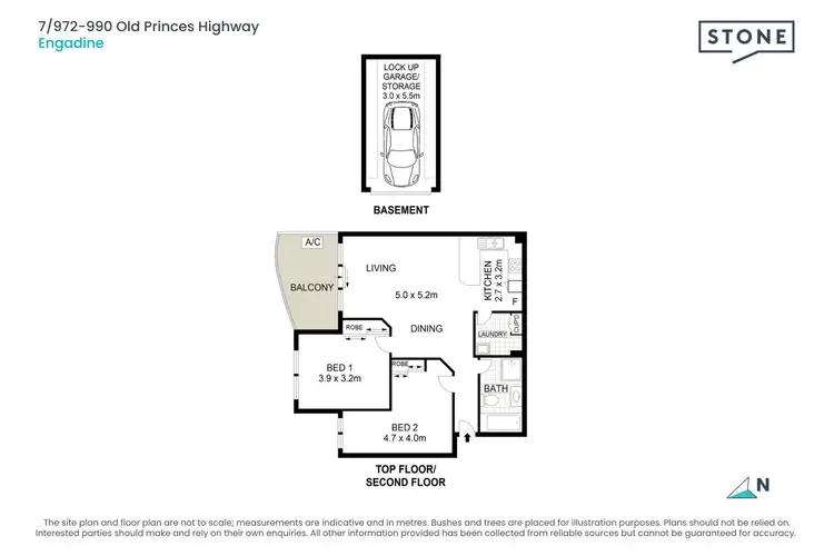 Floorplan of Homely unit listing, 7/972-990 Old Princes Highway, Engadine NSW 2233