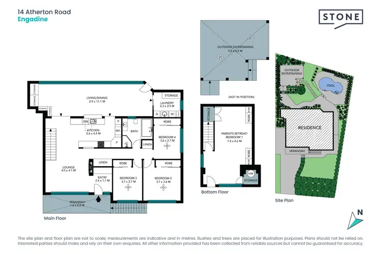 Floorplan of Homely house listing, 14 Atherton Road, Engadine NSW 2233
