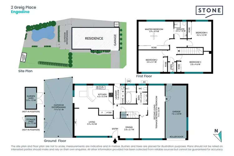 Floorplan of Homely house listing, 2 Greig Place, Engadine NSW 2233
