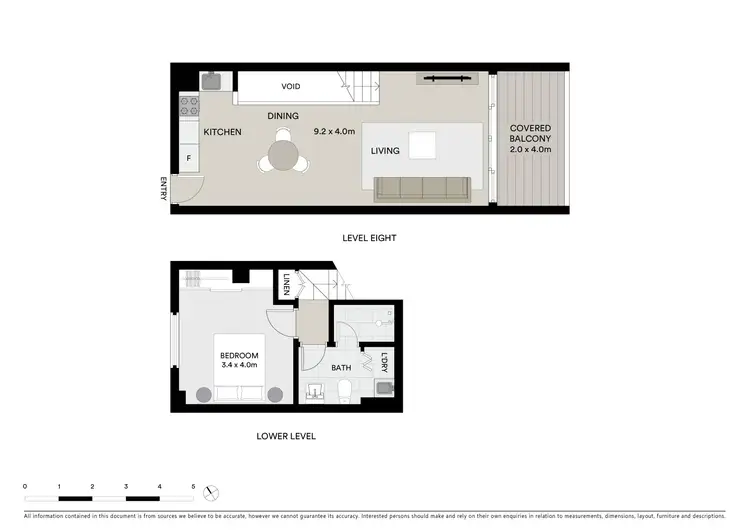 Floorplan of Homely apartment listing, 803D/144 Dunning Avenue, Rosebery NSW 2018