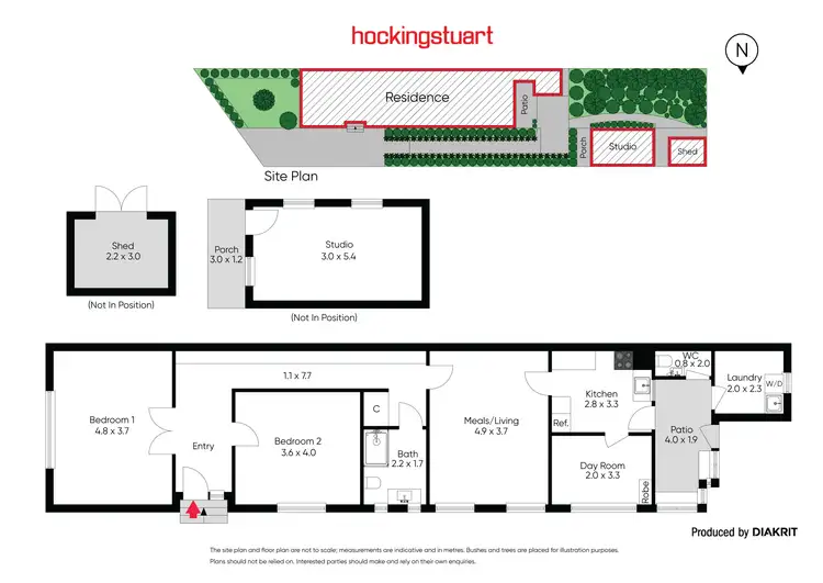 Floorplan of Homely house listing, 163A Douglas Parade, Williamstown VIC 3016