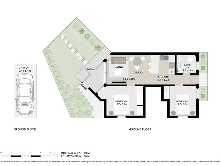 Floorplan of Homely apartment listing, 3/51 Edward Street, Alexandra Headland QLD 4572