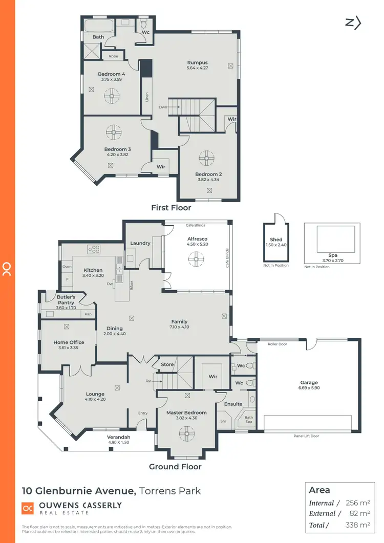 Floorplan of Homely house listing, 10 Glenburnie Avenue, Torrens Park SA 5062