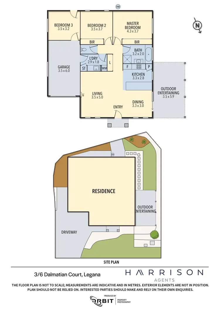Floorplan of Homely unit listing, 3/6 Dalmatian Court, Legana TAS 7277
