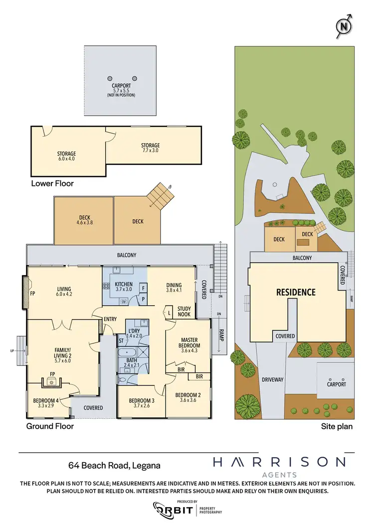 Floorplan of Homely house listing, 64 Beach Road, Legana TAS 7277