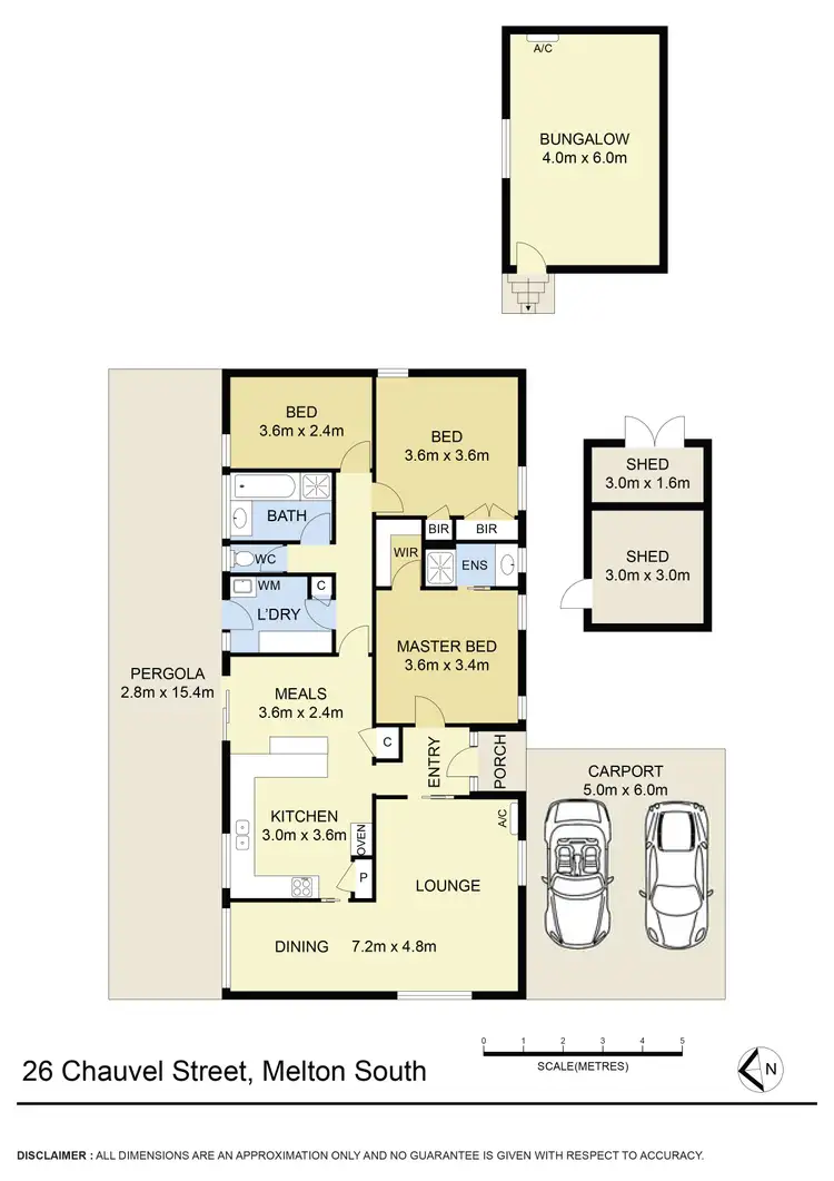 Floorplan of Homely house listing, 26 Chauvel Street, Melton South VIC 3338