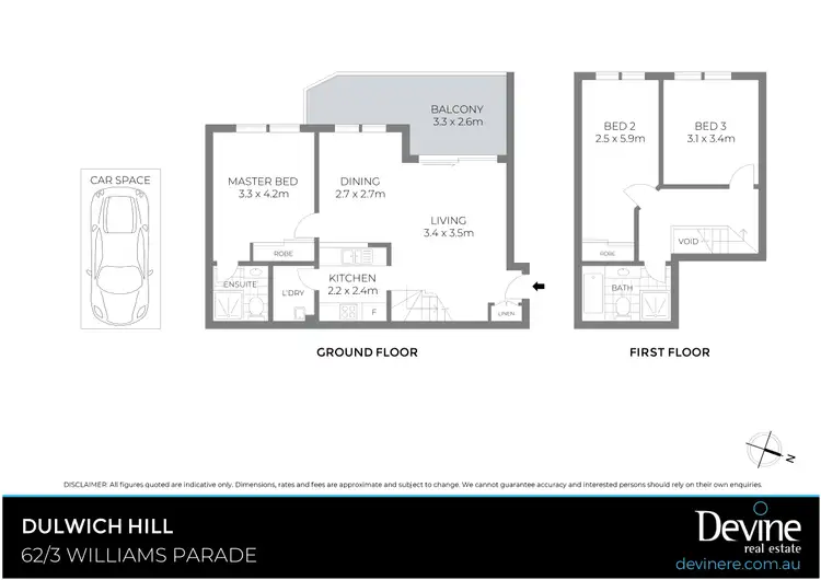 Floorplan of Homely apartment listing, 62/3 Williams Parade, Dulwich Hill NSW 2203