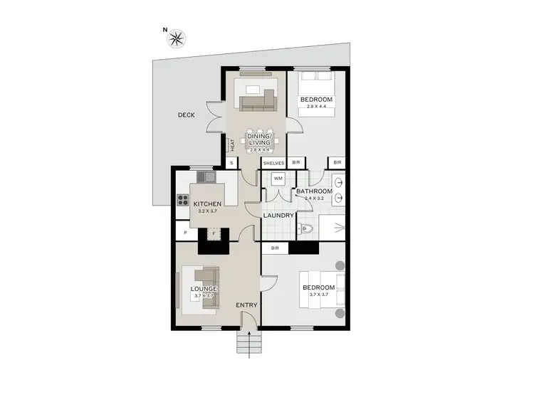 Floorplan of Homely house listing, 1 James Street, Launceston TAS 7250
