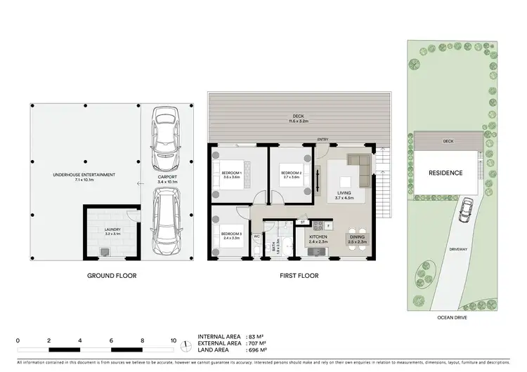 Floorplan of Homely house listing, 18 Ocean Drive, Macmasters Beach NSW 2251