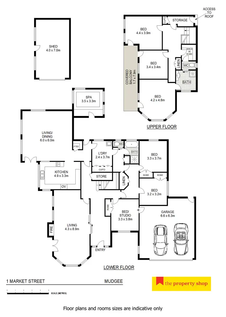 Floorplan of Homely house listing, 1 Market Street, Mudgee NSW 2850