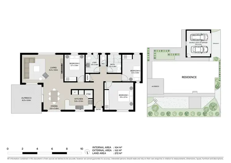 Floorplan of Homely unit listing, 1/18 St Vincent Street, Ulladulla NSW 2539