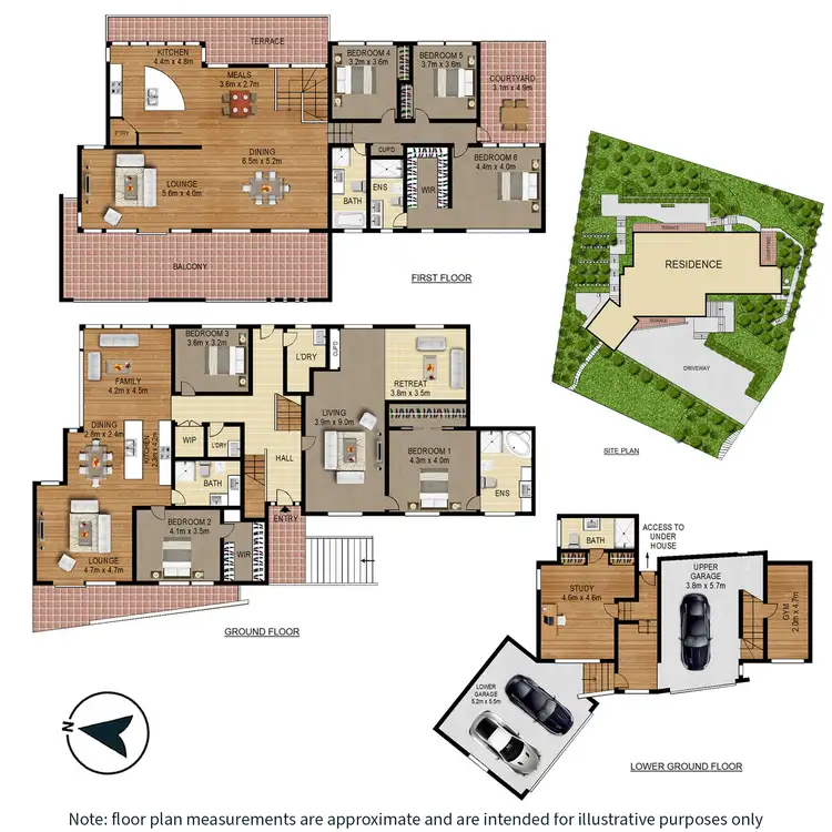 Floorplan of Homely house listing, 9 Highs Road, West Pennant Hills NSW 2125