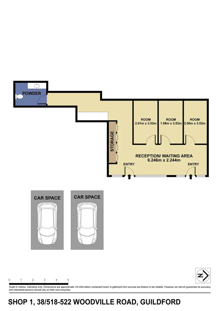 Floorplan of Homely unit listing, 38/518-522 Woodville Road, Guildford NSW 2161