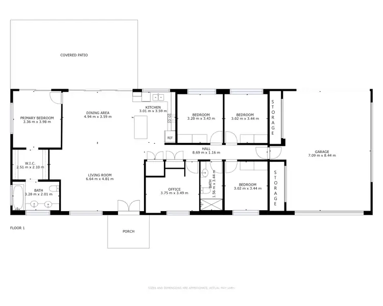 Floorplan of Homely house listing, 10 Ronto Close, Manoora QLD 4870