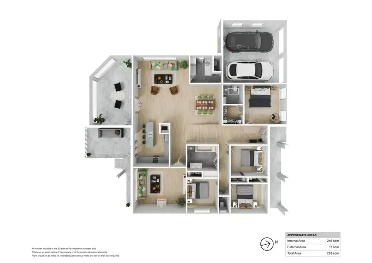 Floorplan of Homely house listing, 32 Ridgewood Crescent, Eleebana NSW 2282