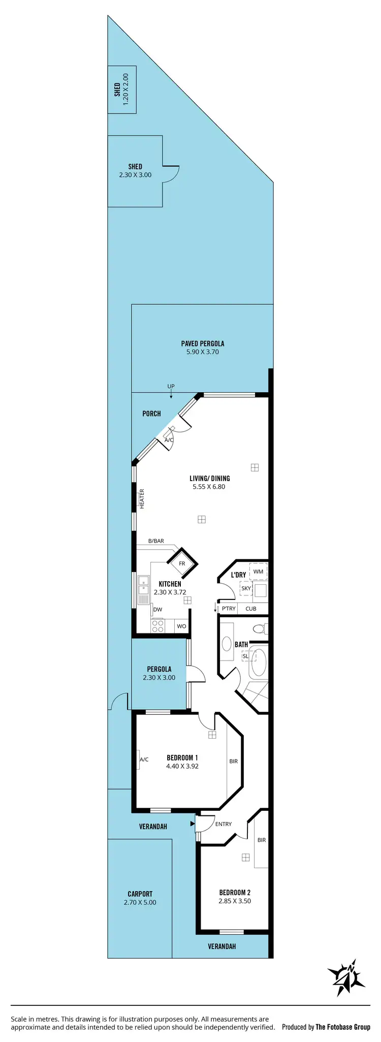 Floorplan of Homely house listing, 18 Argyle Street, Prospect SA 5082
