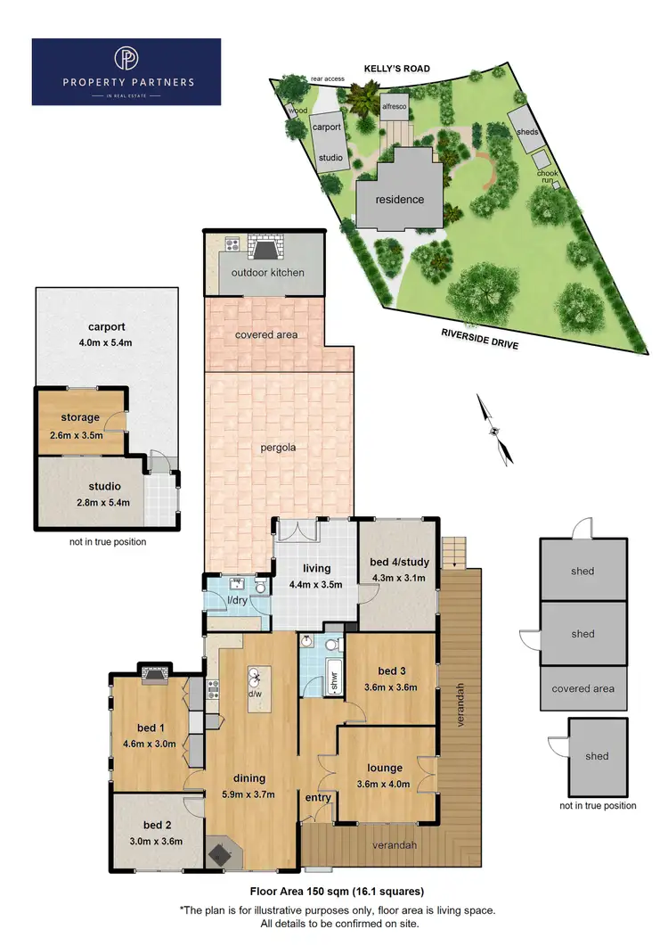 Floorplan of Homely house listing, 6 Riverside Drive, Warburton VIC 3799