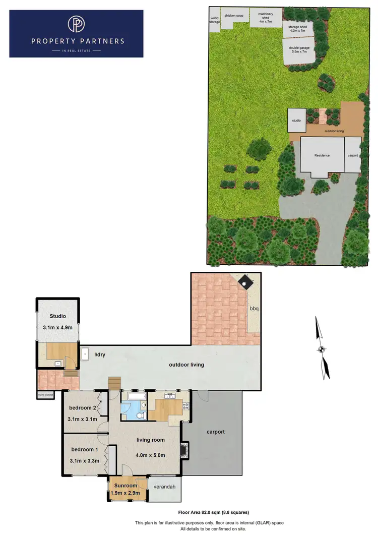 Floorplan of Homely house listing, 44 Whitegum Drive, East Warburton VIC 3799