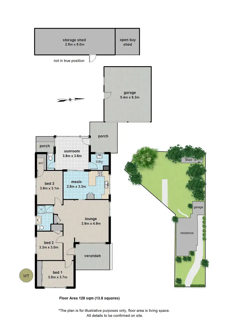 Floorplan of Homely house listing, 7 Riverside Drive, Warburton VIC 3799