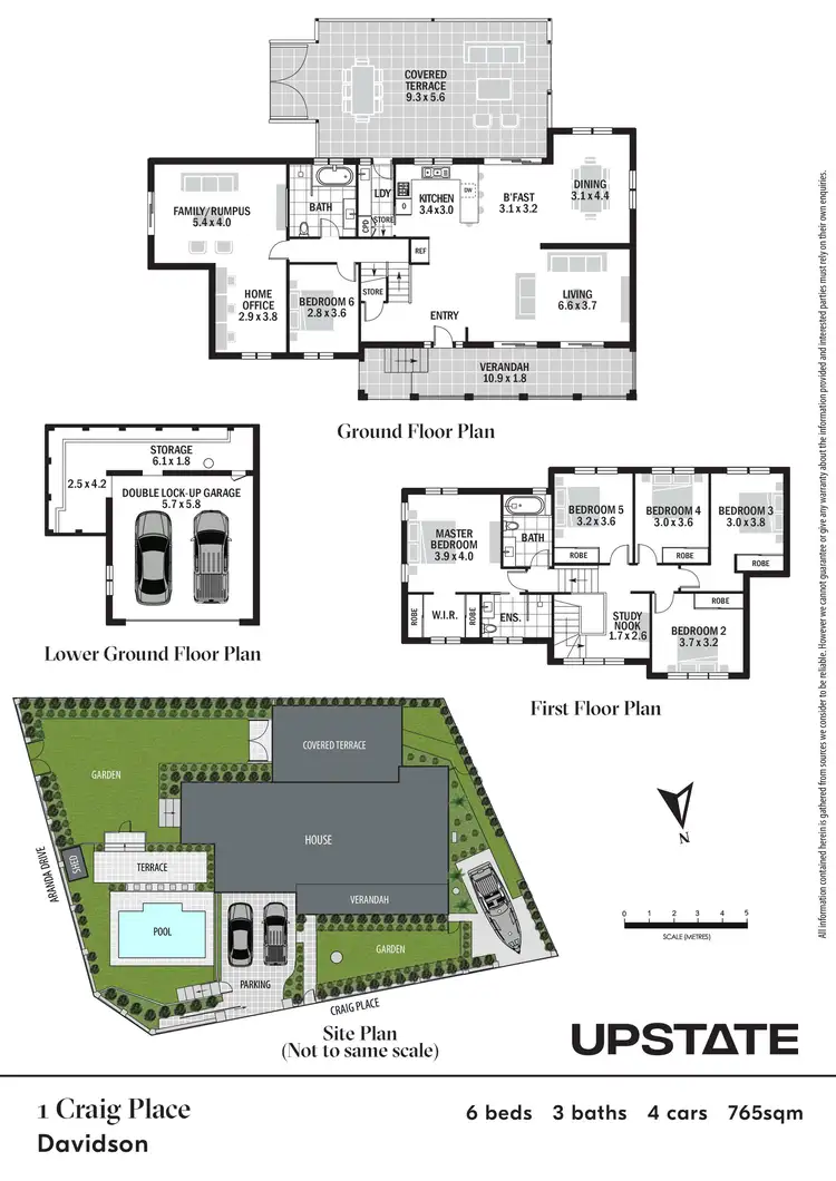 Floorplan of Homely house listing, 1 Craig Place, Davidson NSW 2085