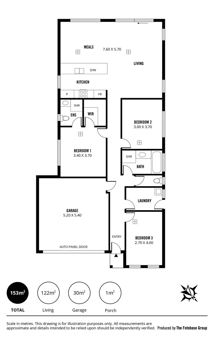 Floorplan of Homely house listing, 5B Makin Road, Ingle Farm SA 5098