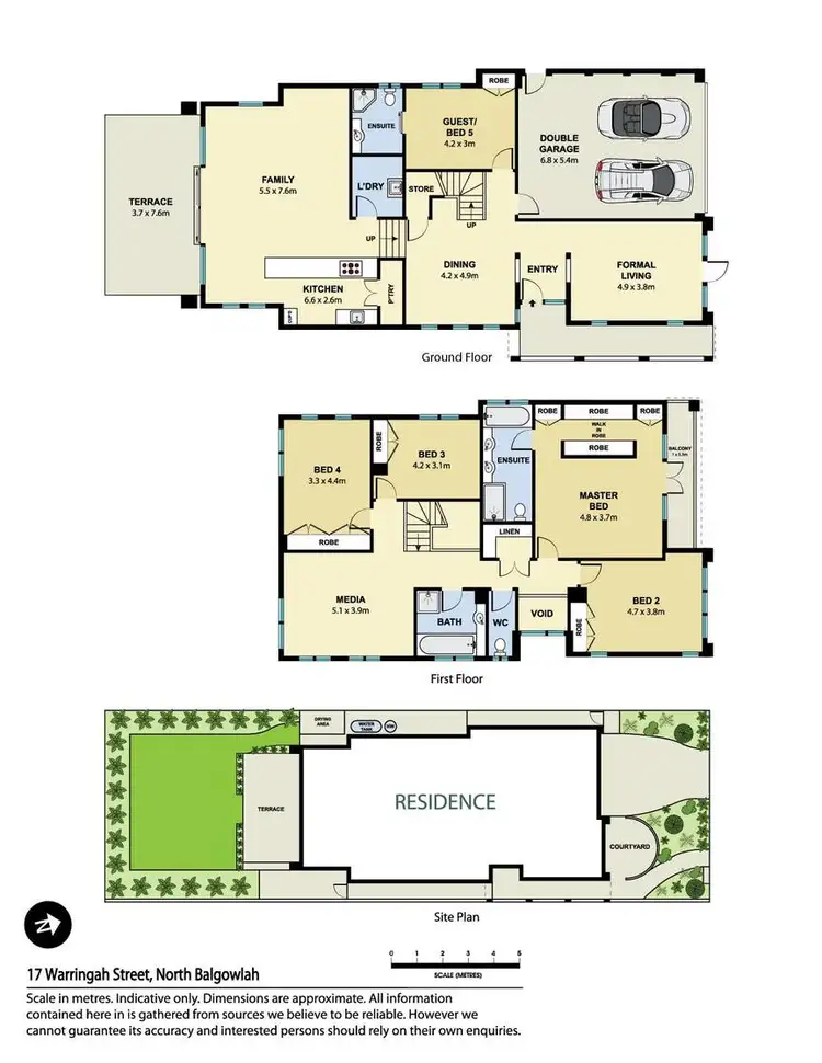 Floorplan of Homely house listing, 17 Warringah Street, North Balgowlah NSW 2093