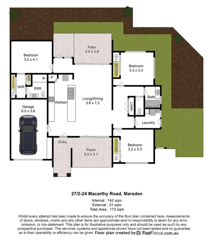 Floorplan of Homely townhouse listing, 25/2-24 Macarthy Road, Marsden QLD 4132