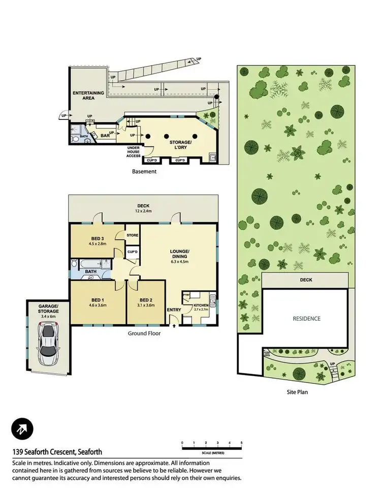 Floorplan of Homely house listing, 139 Seaforth Crescent, Seaforth NSW 2092