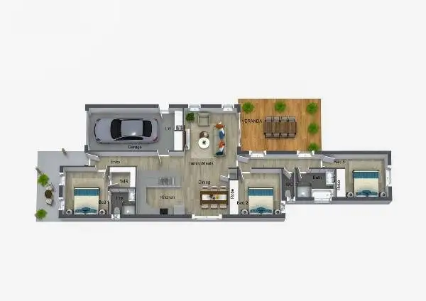 Floorplan of Homely house listing, 6 Mowle Street, Googong NSW 2620